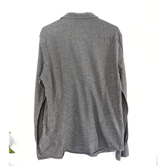 Massimo Dutti Men's Polka Dot Button Down Shirt - Size XL - Picture 8 of 9